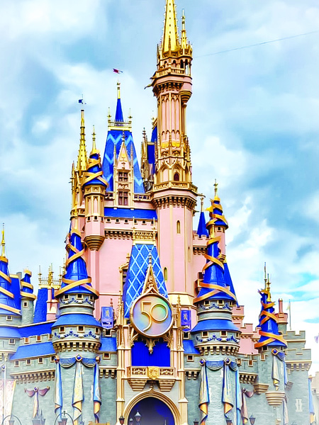 Castillo de Cenicienta Disney World 