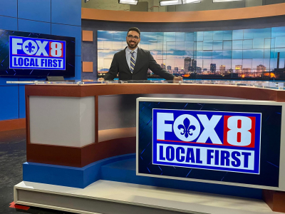 Andres Fuentes, a New Face on Local News