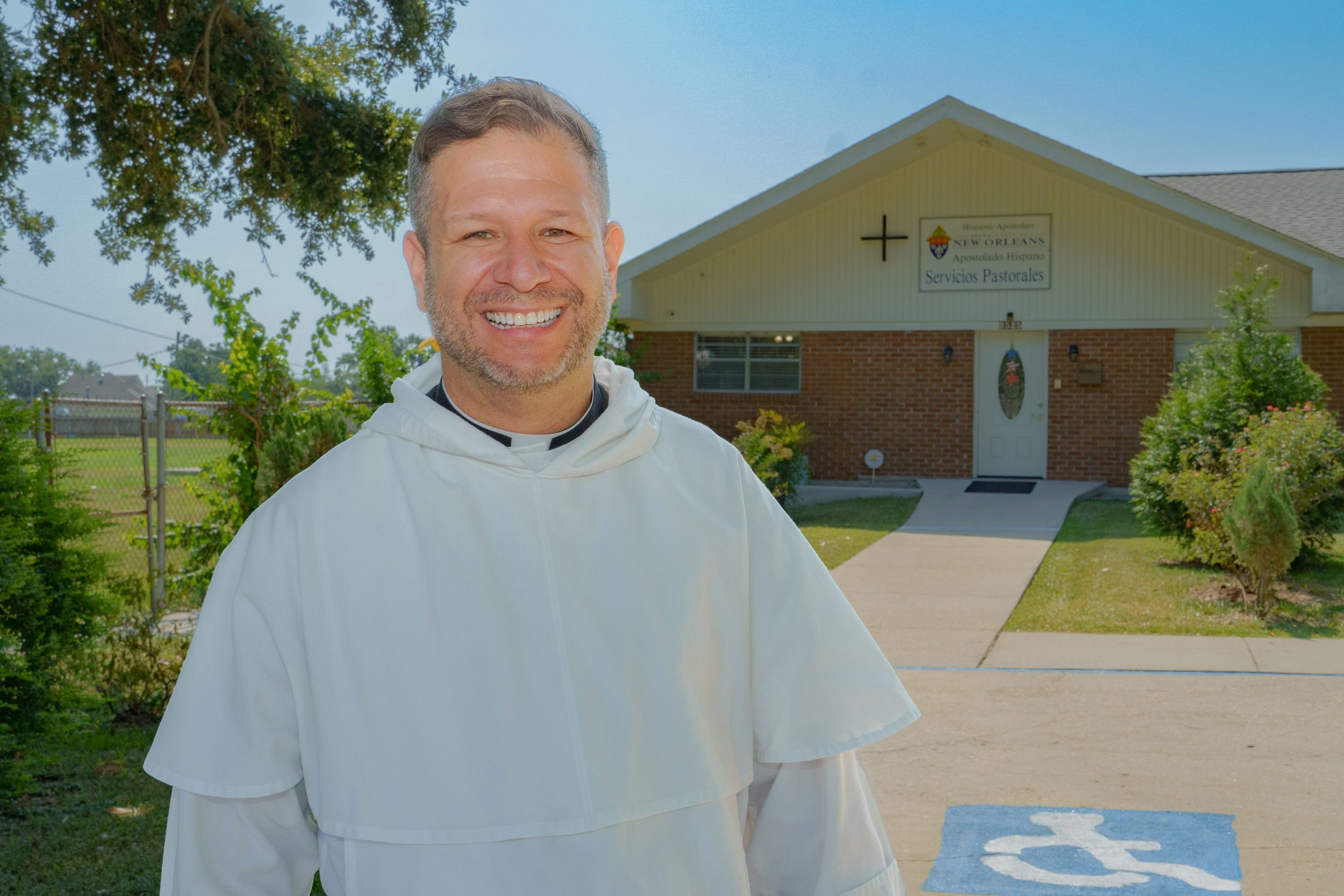 Padre Sergio Serrano by AnaMaria Bech
