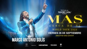 Marco Antonio Solís en Nueva Orleans y únete al 'El Buki MAS CERCA DE TI WORLD TOUR 2025
