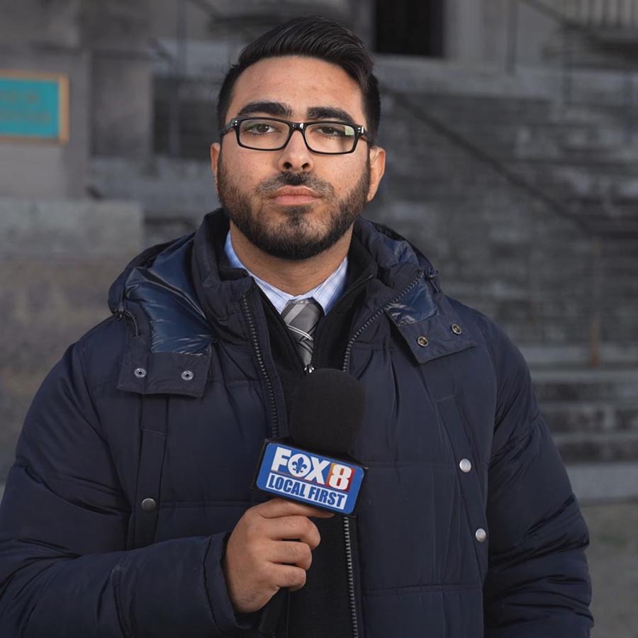 Andres Fuentes at Fox 8