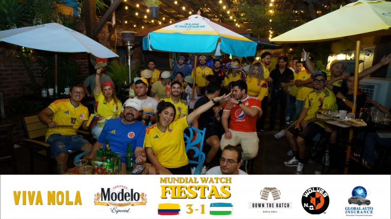 World Cup Watch Party by VIVA NOLA Colombian Home